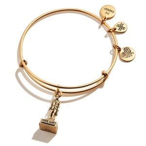Alex and Ani Gold Charm Bangle Bracelet